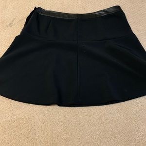 black skirt